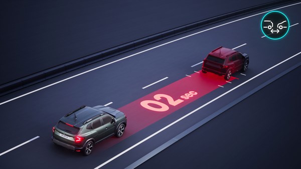 Renault Duster - distance warning​