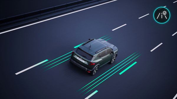 lane keeping assist - Renault Duster