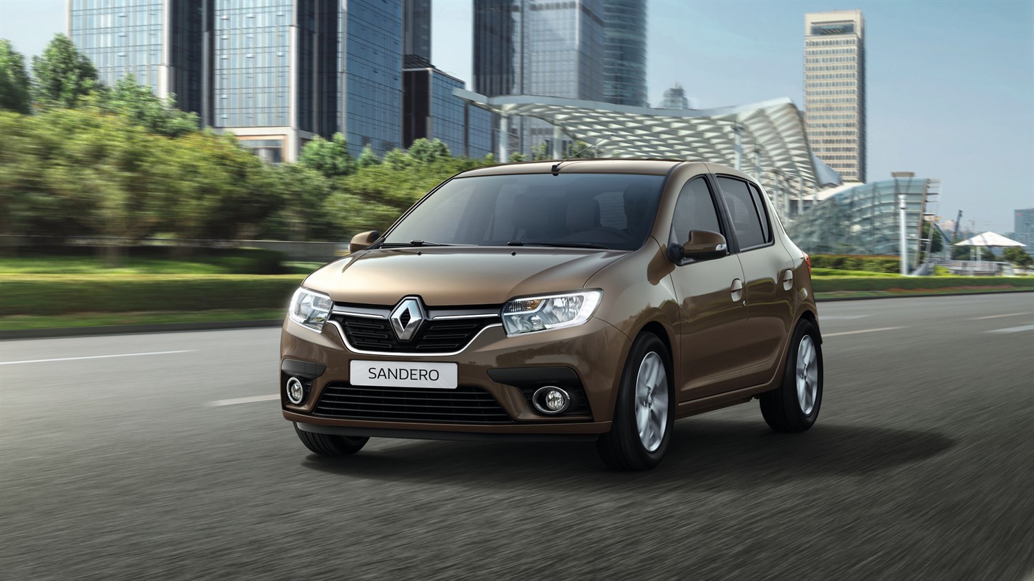 Renault SANDERO - véhicule roulant en ville