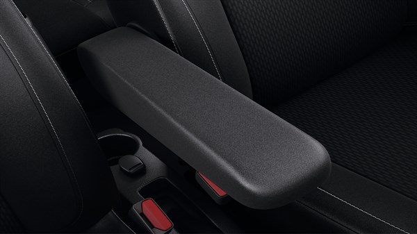 Renault SANDERO - zoom sur accoudoir siège conducteur