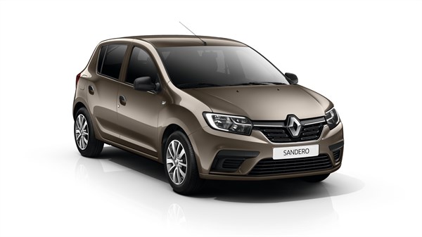Renault SANDERO - vue 3/4 avant du véhicule